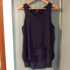 Gap silky high-low tank top